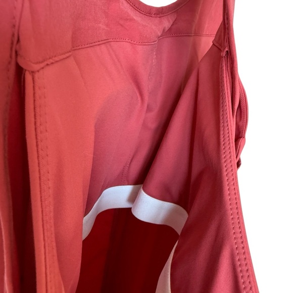 HALARA Breezeful Racerback Salmon High Low Flowy Midi Quick Dry Casual Dress XL - Picture 12 of 14